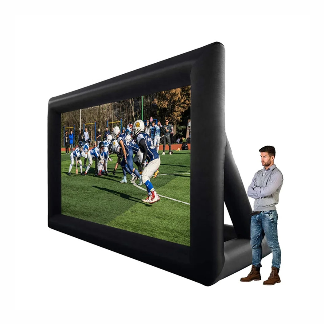 Hot Sale Portable Outdoor Party 160 in Projector Screen