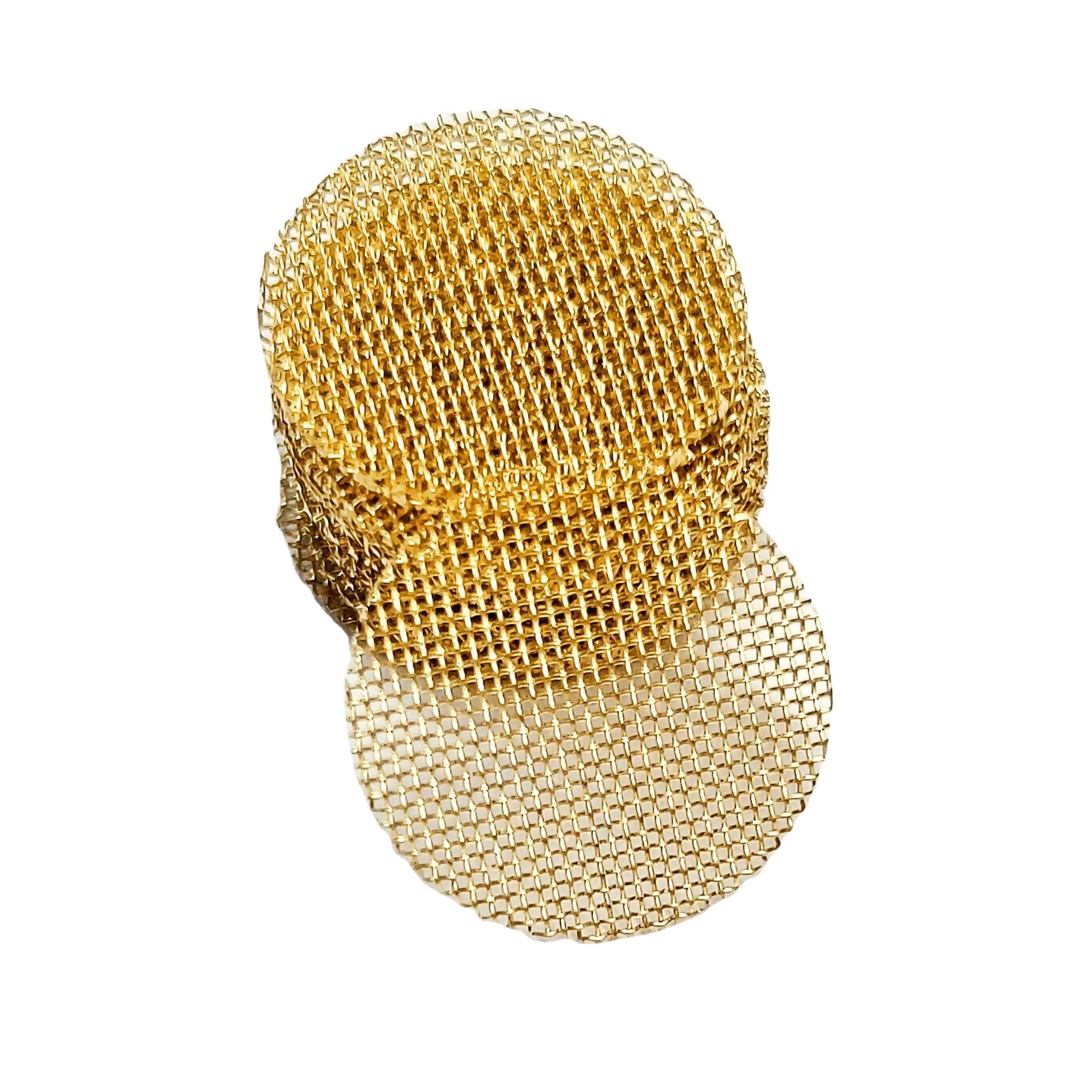 Wholesale Custom Brass Stainless Steel Smoking Pipe Screen Tobacco Pipe Screen Mesh Filter Bowl