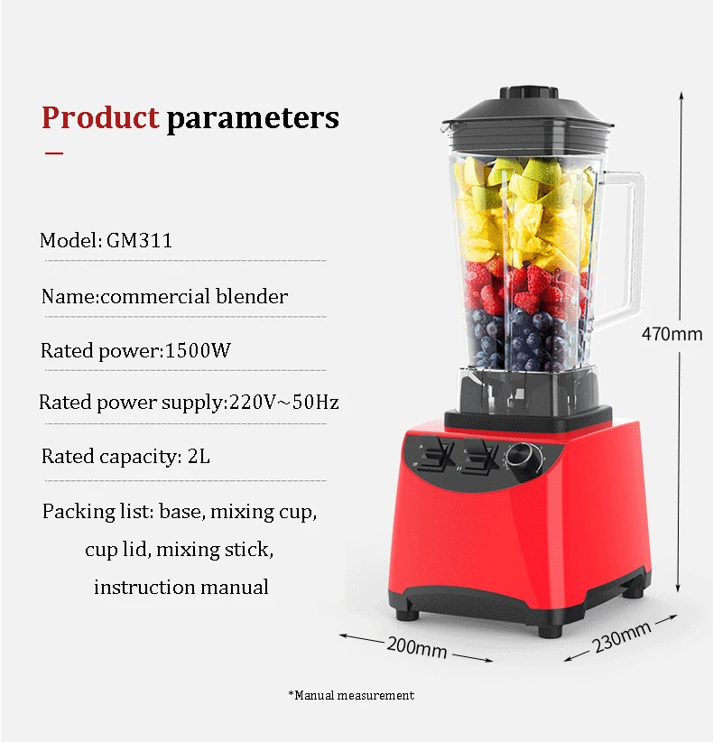High quality low price Double colors silver crest button blender commercial blenders and juicers mixer food smoothie mixeur