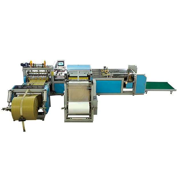 Автоматических ПП большой тканный мешок вкладыш вставка кройки и шитья и сбора делая машину