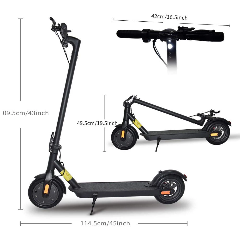 EU NL warehouse stocks 7.5 AH 8.5 Inch 2 Wheel Kick Electric Scooter for Adult E-scooter