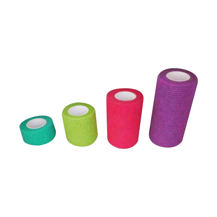 Disposable CE ISO approved medical elastic cohesive tubular bandage