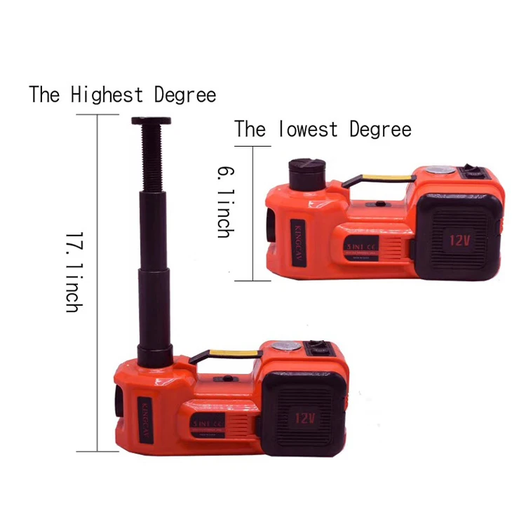 3 ton 12 Volt Mini Electric Inflatable Car Hydraulic Jack