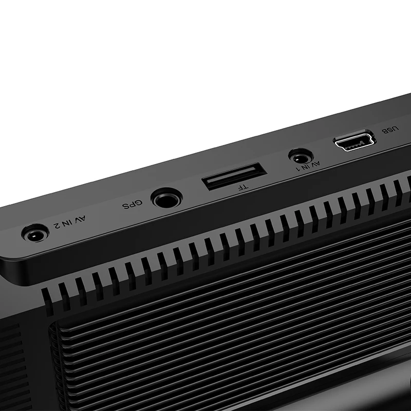 4K 1080P Hd Hidden 360 degree 3 recording driving recorder Dashcam GPS track rearview mirrors outside Car Camera