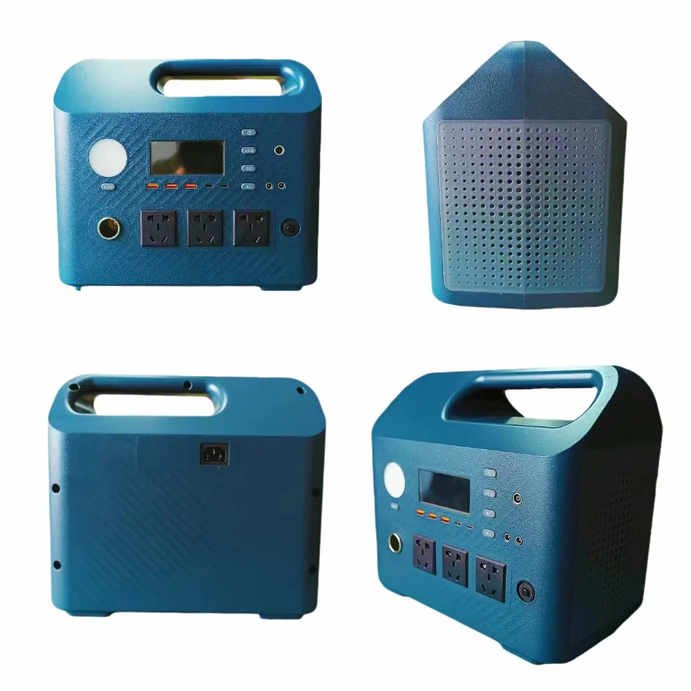 WITROY High Efficiency 2400W Portable Power Station LiFePO4 MPPT Engine Solar Generator For Outdoor