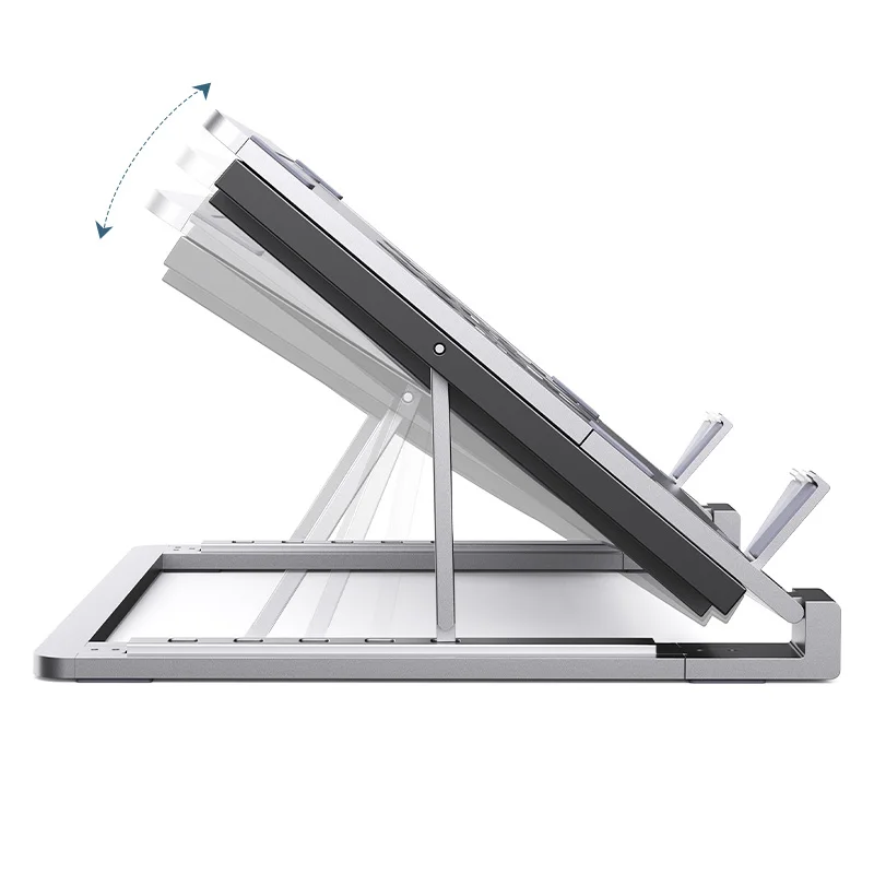 Hot product Height Adjustable Portable Notebook Mac Cooler Stand Foldable Laptop Cooling Pad For Laptop Stand Cooler