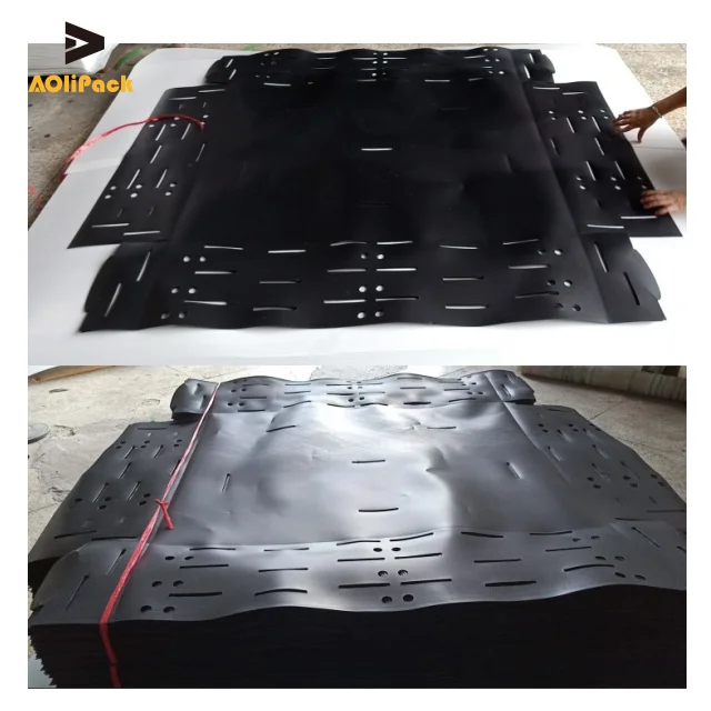 Plastic HDPE Slip Sheet Pallet for Transport