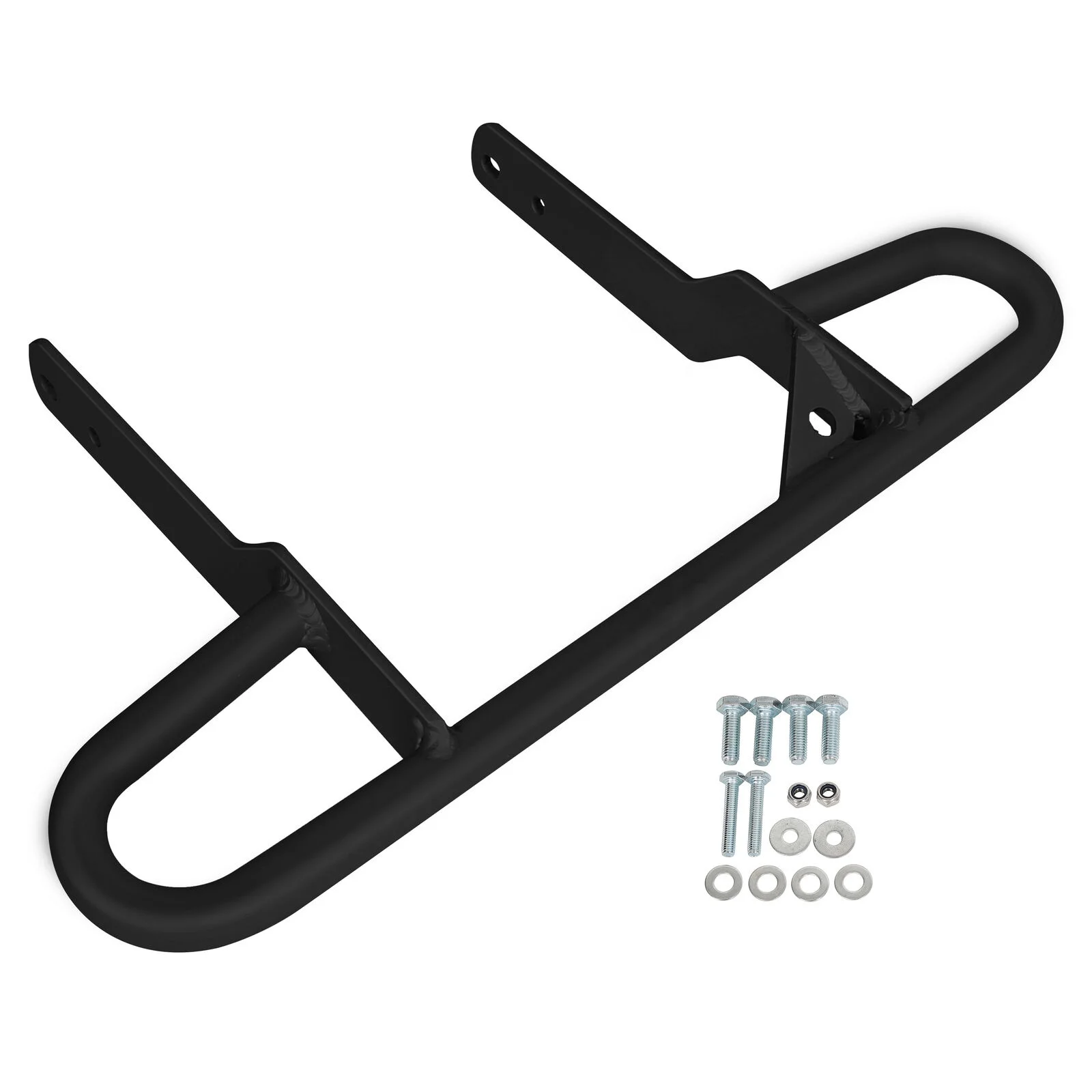 Aluminum Rear Wide Grab Bar Bumper For Yamaha Raptor 660 R Black 2001-2005