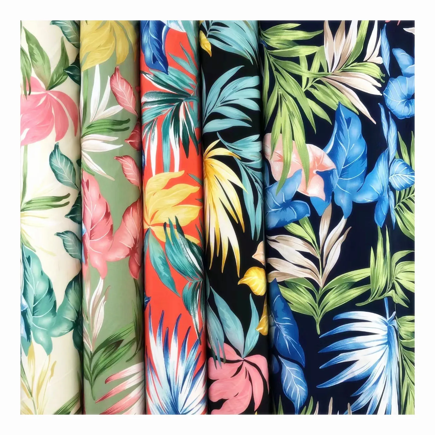 105-110gsm 100D 4 way stretch elastane fabric 95 polyester 5 spandex fabric flower dress super soft polyester spandex fabric