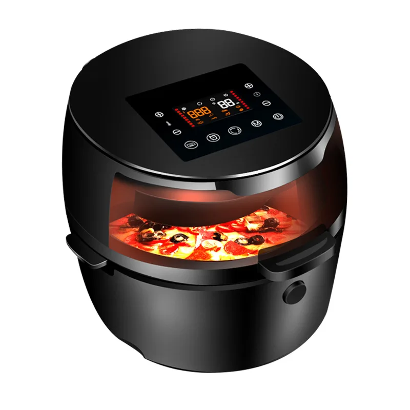 
hot airFryer 220V 8L oil free smart commercial digital electric deep air fryers oven without oil 