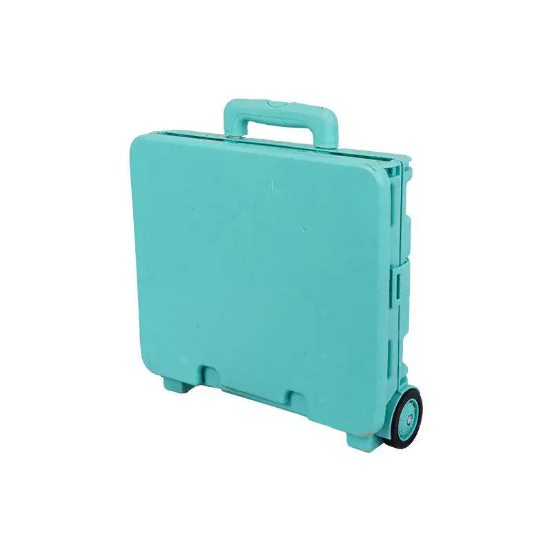 Factory Supply High Quality Folding  Shopping Cart Telescopic Handle Shopping Trolley With Wheel Foldable Shopping Cart