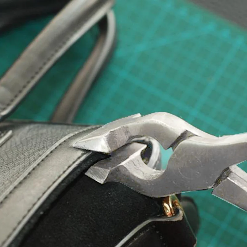 Wholesale Handmade DIY Leather working Tools Bag&wallet Making pliers Curved&Straight Mouth Pliers