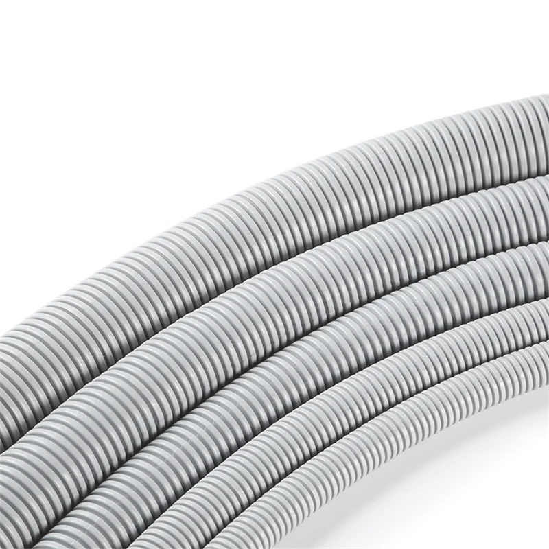 High Quality PVC Flexible conduit  Electrical Nonmetallic Corrugated Conduit Pipe Grey for American Standard