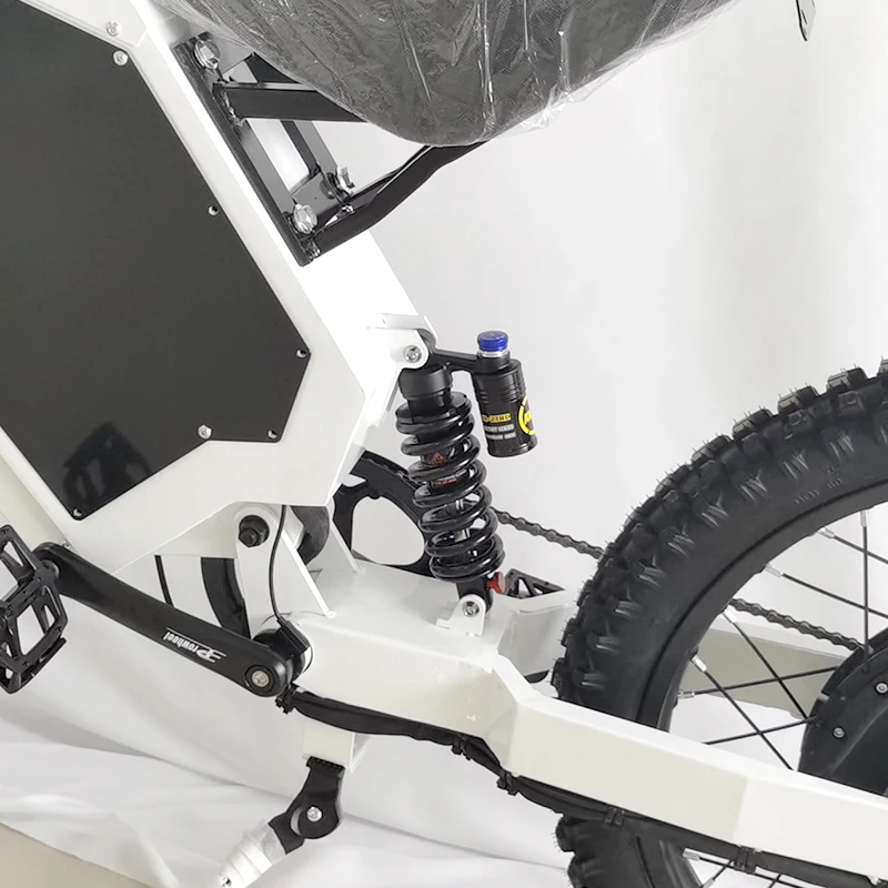 Bomber electric bike mountain enduro ebike 5000W ebike 8000W 72V with other motorcycle body systems