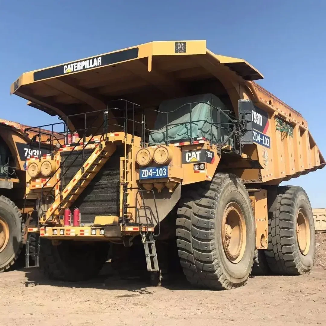 Подержанный карьерный самосвал CAT 793d внедорожные карьерные самосвалы кубический метр горно-транспортный автомобиль 2018 загрузка 218 т и 129