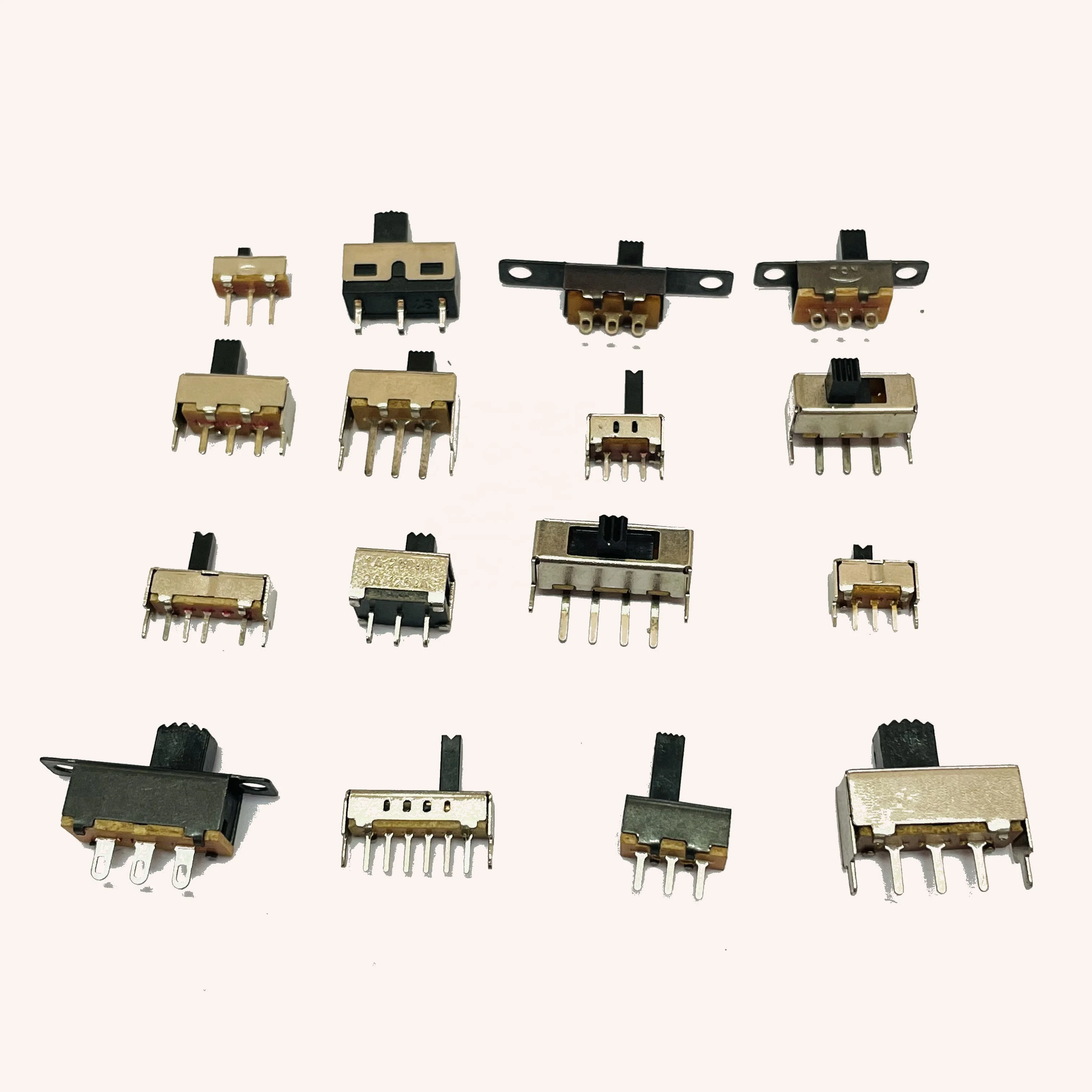 Ползунковый Переключатель вертикальный 1P2T 1P3T 1P4TDC50V переключатель для печатной платы