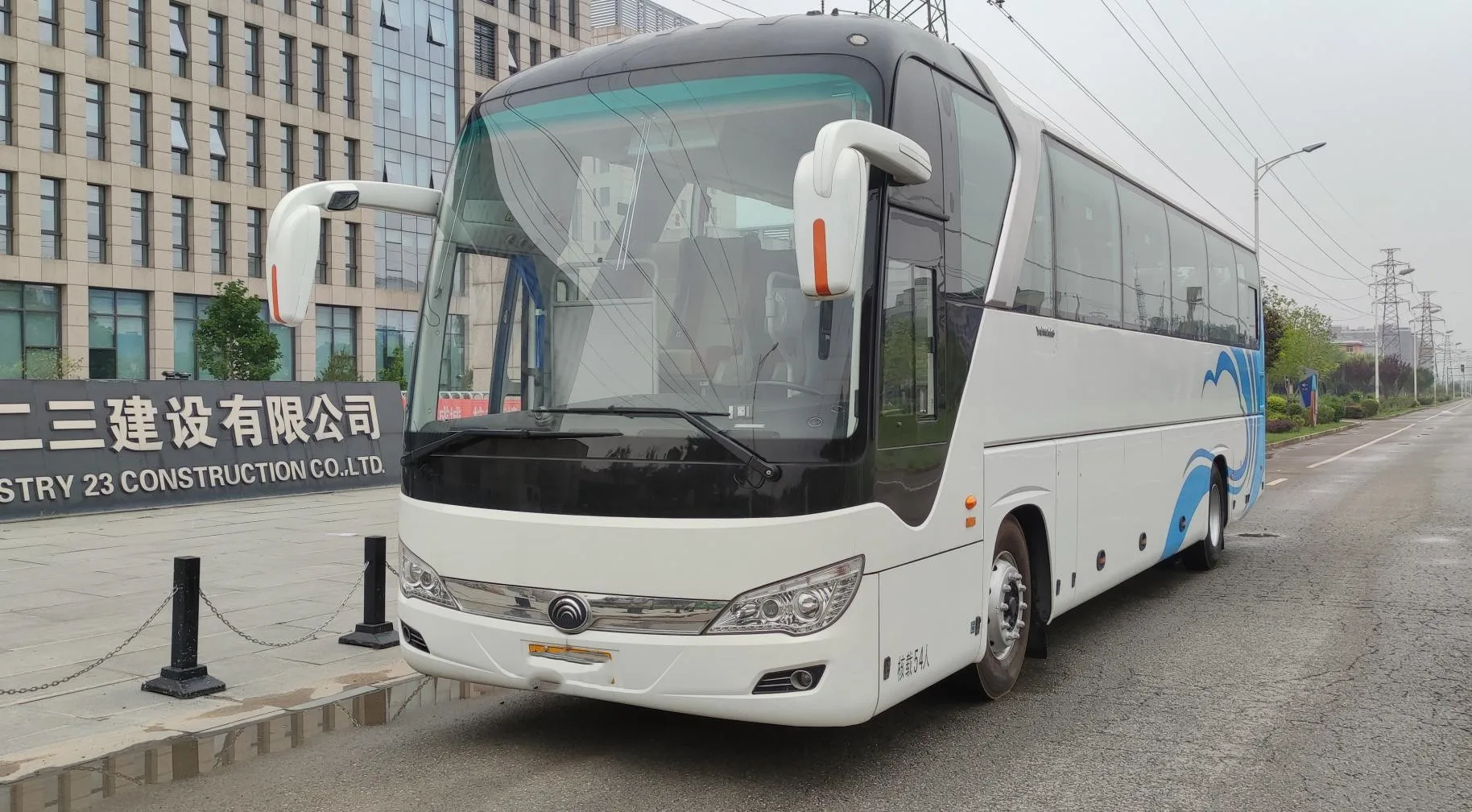 Б/у роскошный автобус Yutong 2 + раскладка на 54 места пассажирский задний двигатель