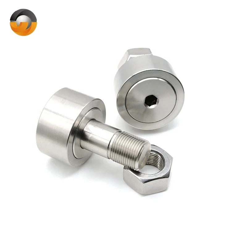 Good stability Threaded Track Rollers CF20 KR52 Track Roller Bearing Stainless Steel S304 Can Followers Bearings