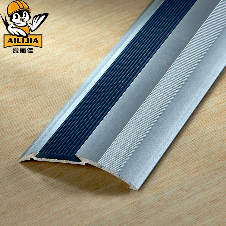 anodized carborundum antislip aluminium angle curved flooring stair nosing strips