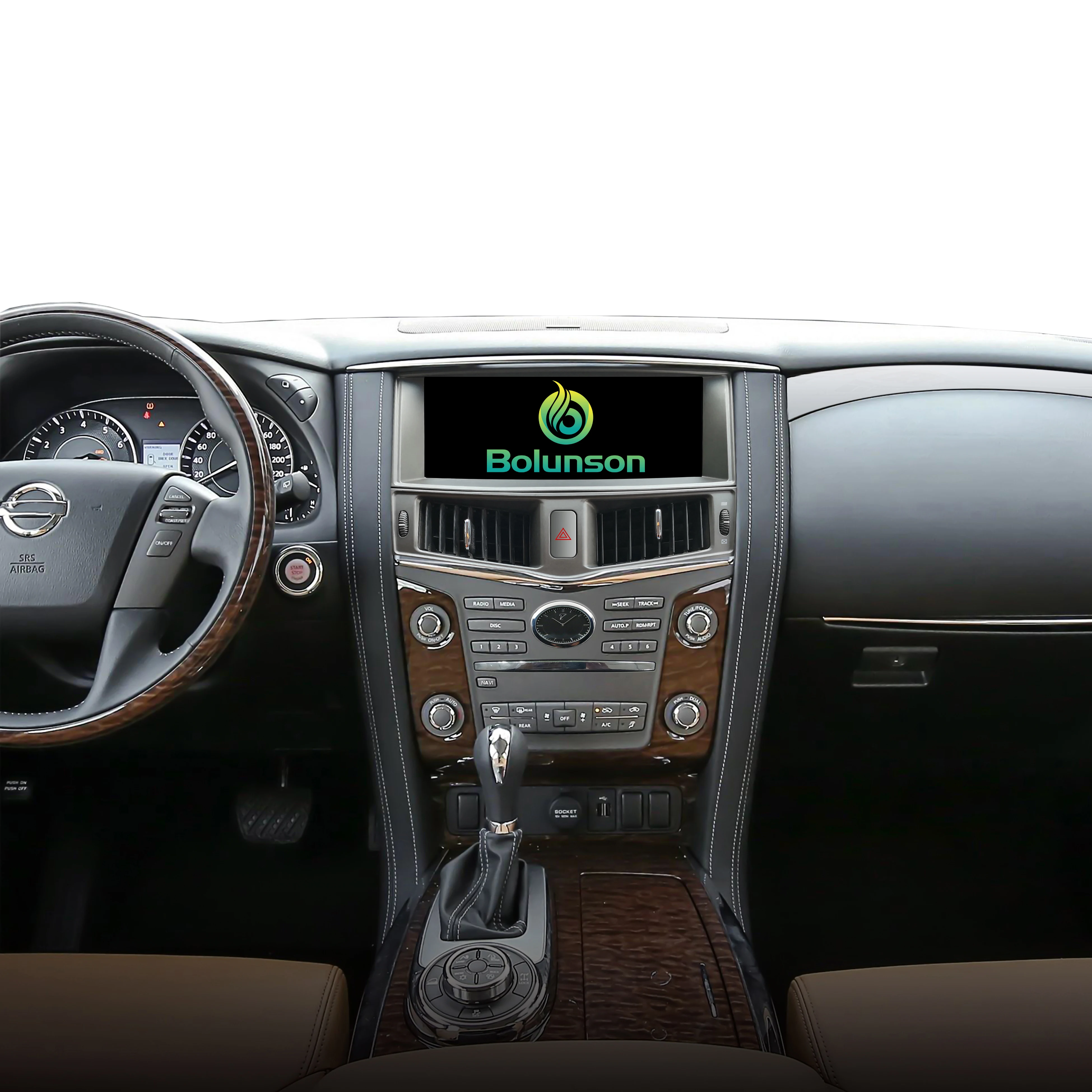 HD multimedia Android Auto Car Radio For NISSAN PATROL 2016-2019  AutoRadio Recorder Player Navi Stereo car navigation