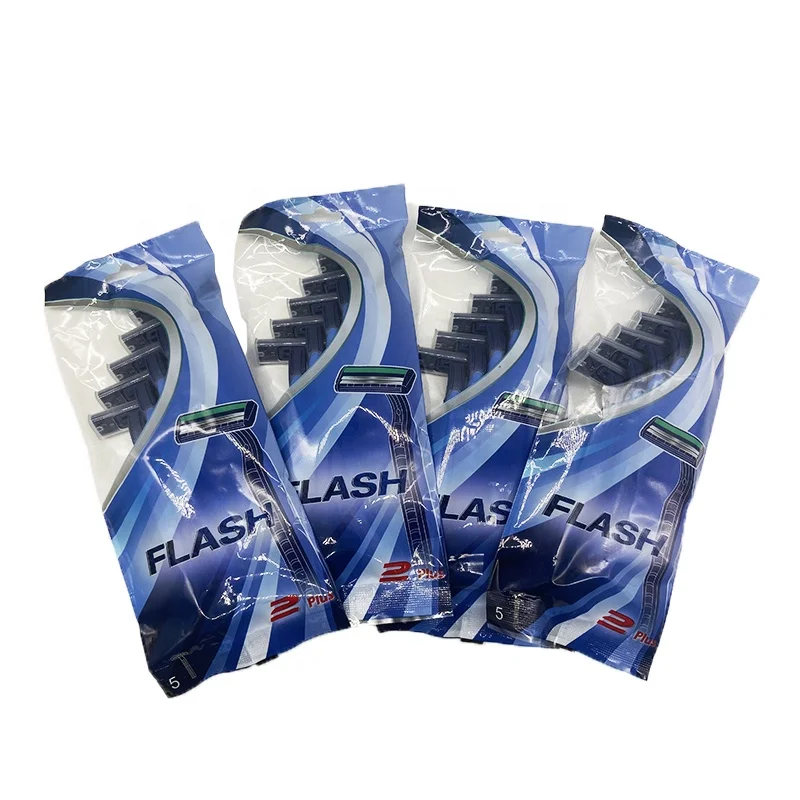 D219 OEM двойное лезвие одноразовая бритва с смазочной лентой/maquinilla de afeitar