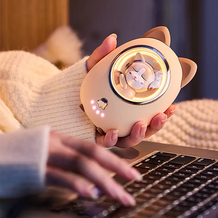 High Quality New Product 6500 Mah Two In One Power Bank Re Chargale Usb Hand Warmer