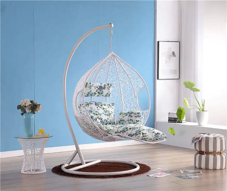 
 Удобные уличные подвесные стулья хорошего качества, Ротанговые качели, плетеные стулья для патио с педалью, для гостиной, сада, детей  