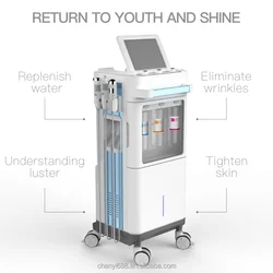 ChenYi 6 In 1 Skin Peel Facial Machines Professional RF Oxigen Hydra Dermabrasion Beauty Equipment