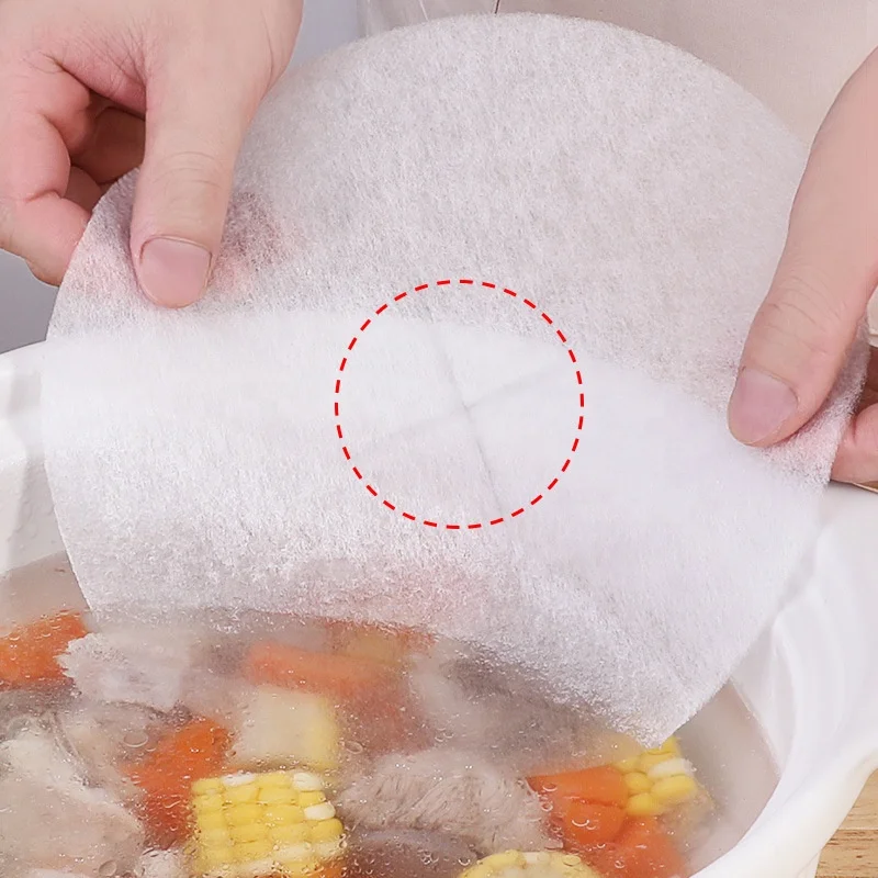 Oil Absorbing Food Paper Kitchen Blotting Paper Absorption Membrane Pads Soup Oil Blotting Paper