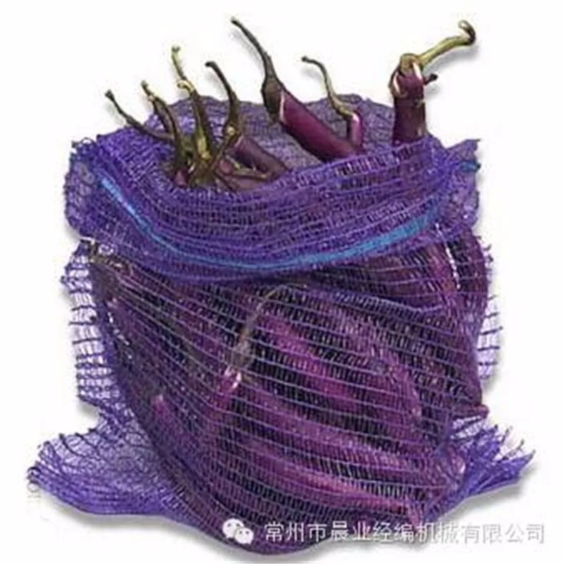 Onion and potato vegetable mesh bag net weaving machine