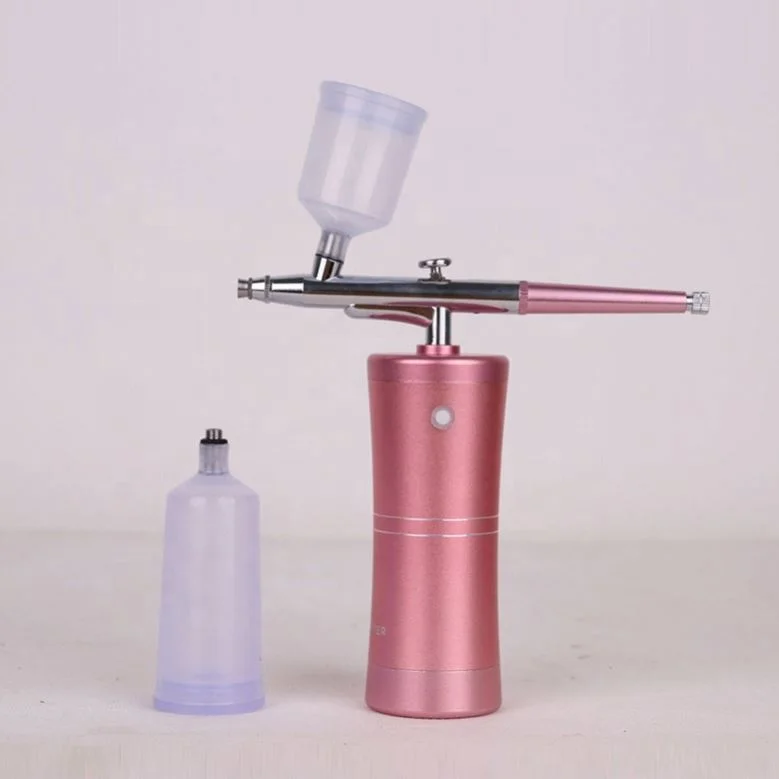 w 2023  hot sell  Spray Skin Care Machine Makeup Airbrush Gun and Compressor for home