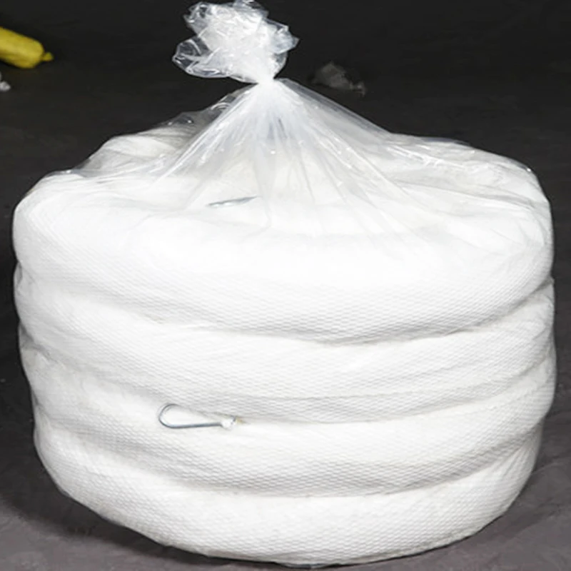 10cm*3m economy dock oil absorbent boom oil spill pp absorb oil sorbent sock
