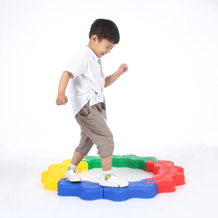 Plastic sensory integration training balance kids play game toys