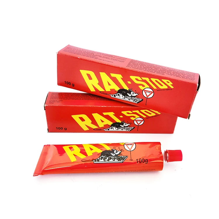 China Manufacturer Customized Adhesive Pega Raton Mouse Rat Glue Trap Tube