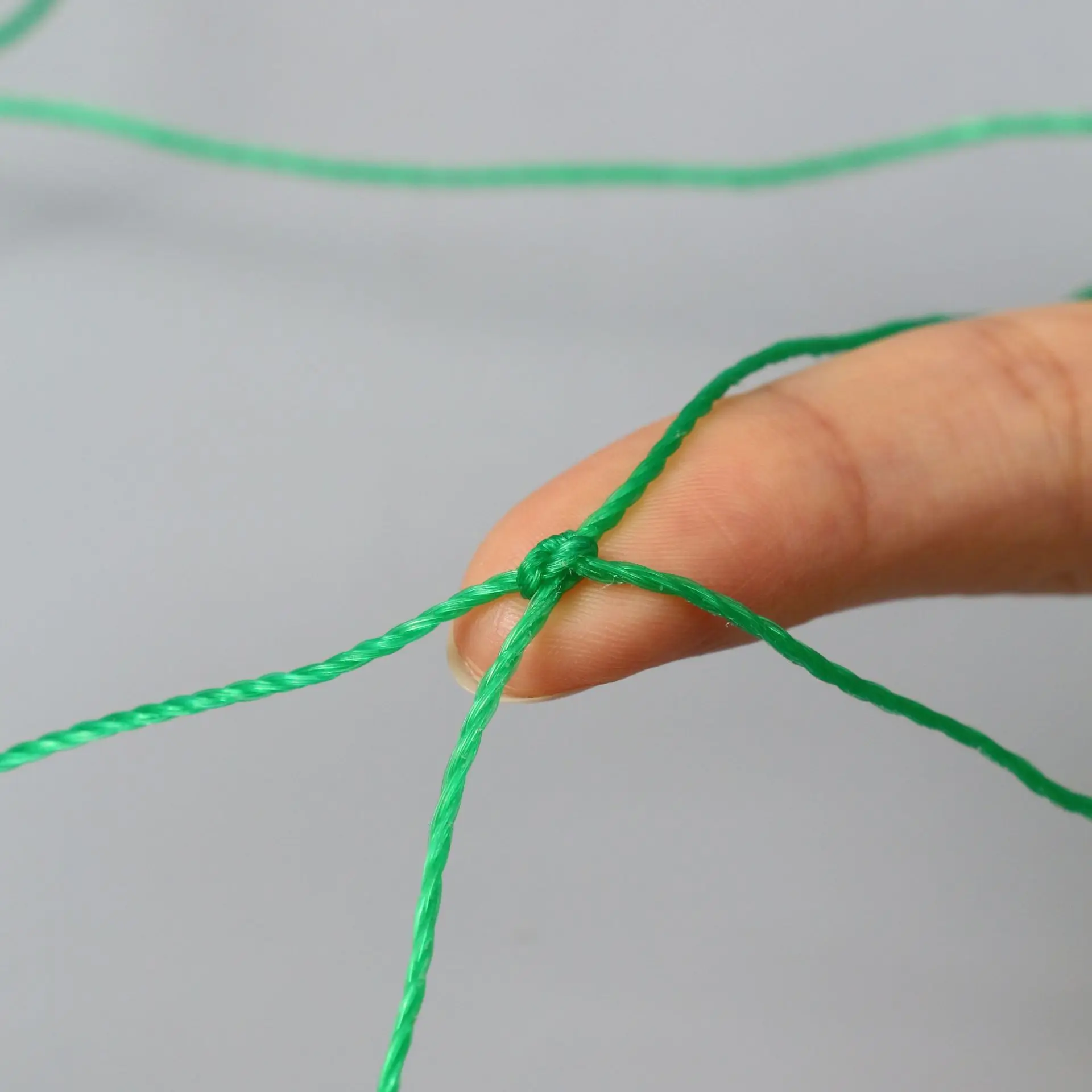 high tensile strength PE 10*10 cm tomato support mesh,beans cucumber climbing trellis net plant support netting