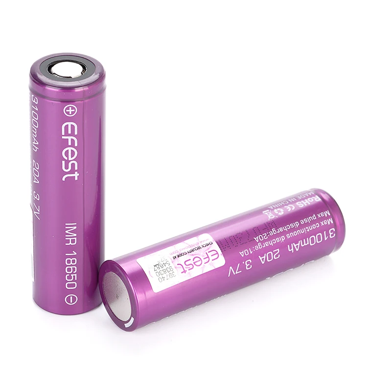 510 ручка Vape mods батареи Efest мощный 3 7 v литий-ионный Акку 35a VTC6 3000mah 18650