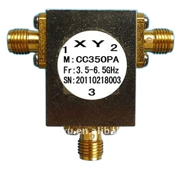 Good Price 3.5-6.5ghz 20db Clockwise Anticlockwise Coaxial Rf Isolator And Circulator