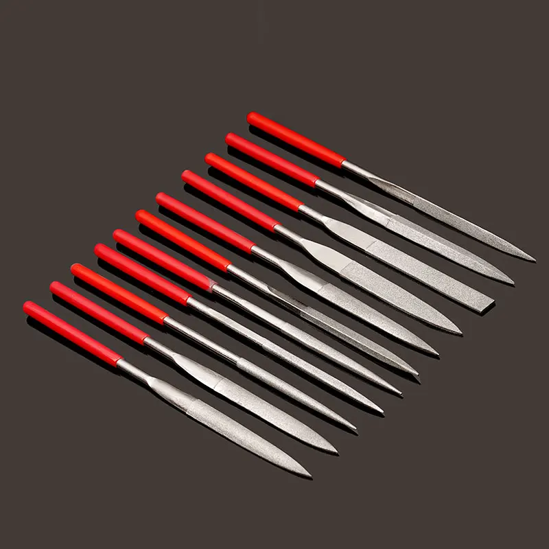 High Quality Various Abrasive Hardware Jewelry Grinding Tool Diamond File Set
