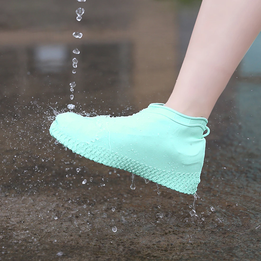 Best China Low Price Silicone Rain Shoe Covers Waterproof Anti-Slip Outdoor Shoe Coats