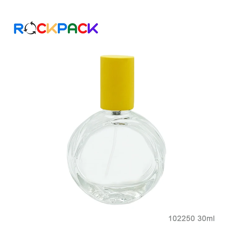 30ml 50ml 100ml Luxury round shape glass beauty fragrance perfume bottles