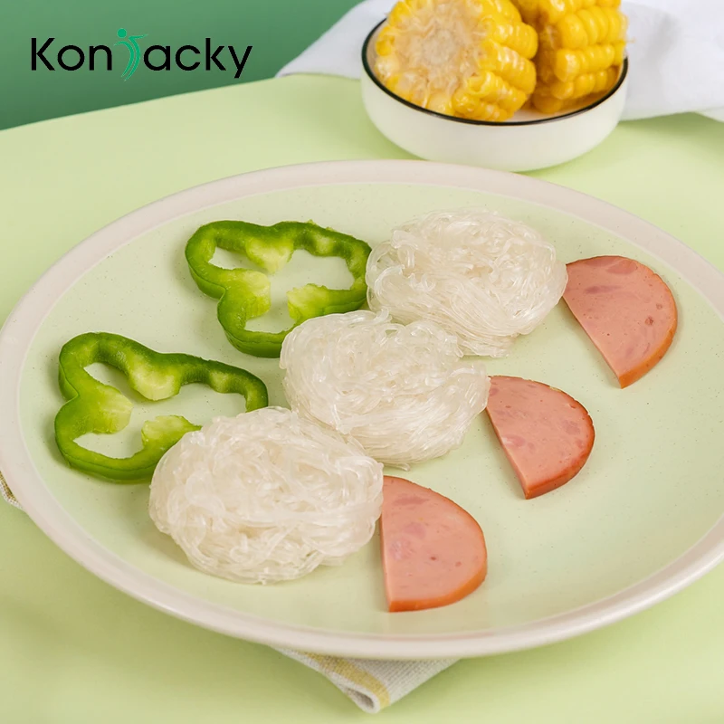 Halal Certified Dry Gluten Free Low Calories Low carbs Shirataki Dried Konjac Noodles Pasta