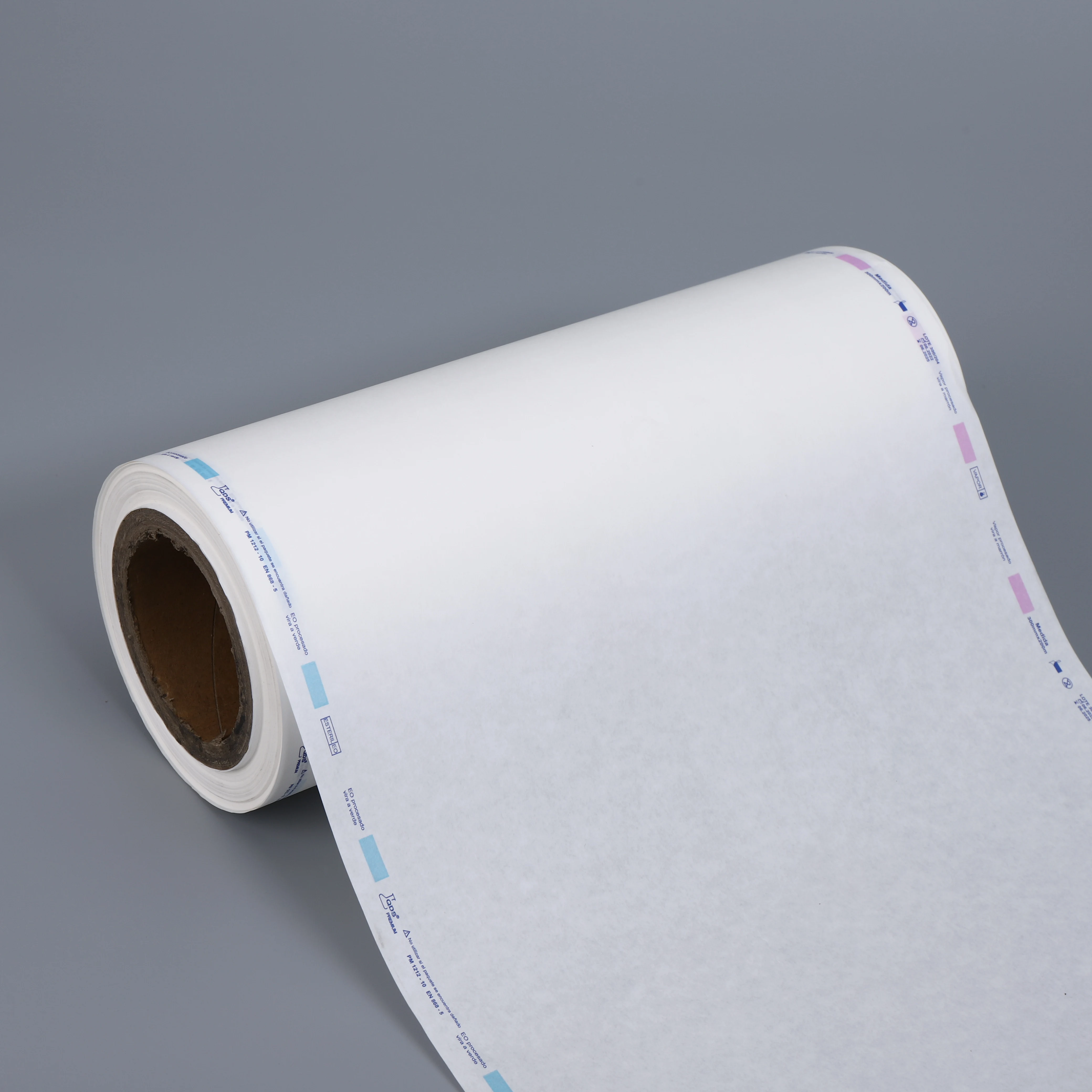 Medical Device Wrapping Paper Rolls 60 Gsm Printed Original Coated Paper Medical Dialysis Paper