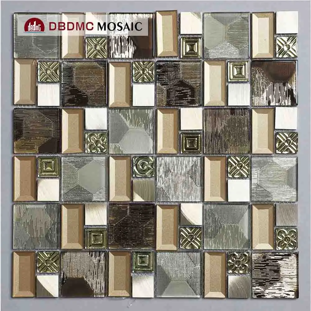 Hot sale high quality 8mm stained glass brick,glass block mosaic