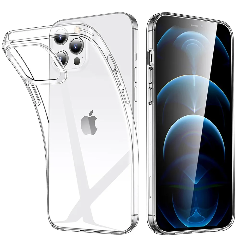 Ultra Thin Clear phone Case For iPhone 11 12 13 Pro XS Max XR X Soft TPU Silicone For sony xz3 back cover
