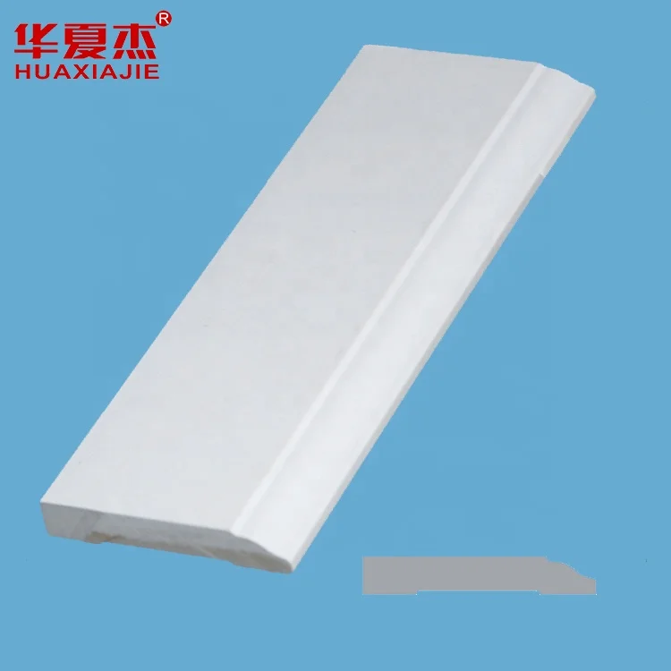Vinyl 1x2 Pvc Trim Board Pvc Molding Trim Plank White Other Plastic Building Materials 0.35kgs/ M