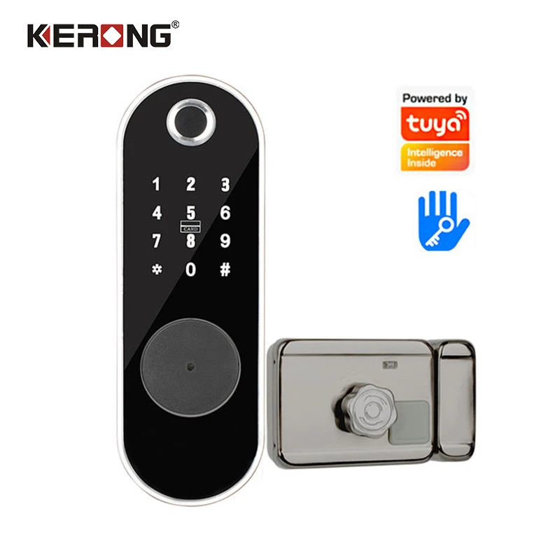 APP Remote Control Unlock Virtual Password Combination Apartment Rental Room Induction Wood Door Lock
