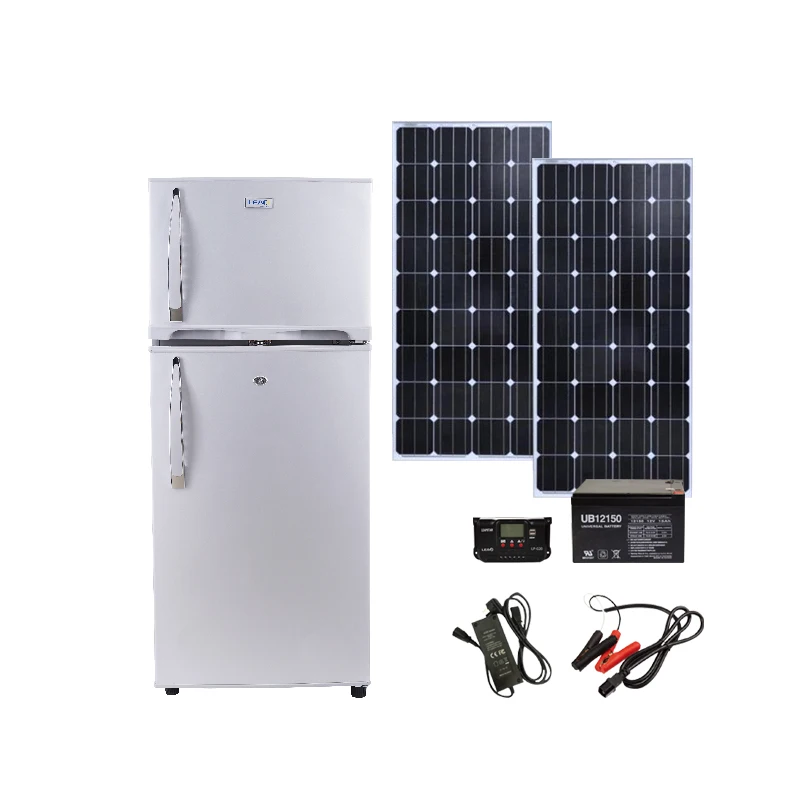 DC 12V/24V Solar Fridge Big Capacity 168L Solar Refrigerator