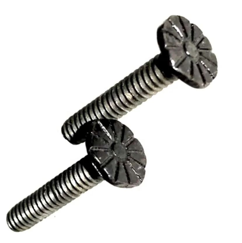 flower head screws antique Bronze decorative screws and bolts