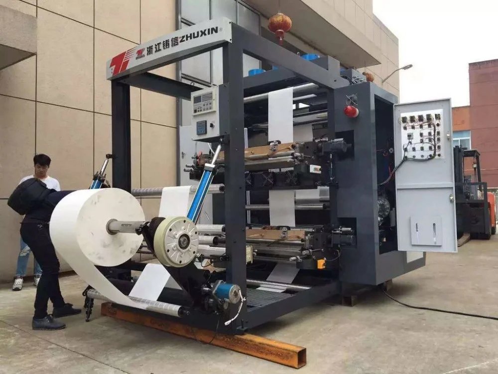 Belt type 6 Color Flexographic Printing Machine