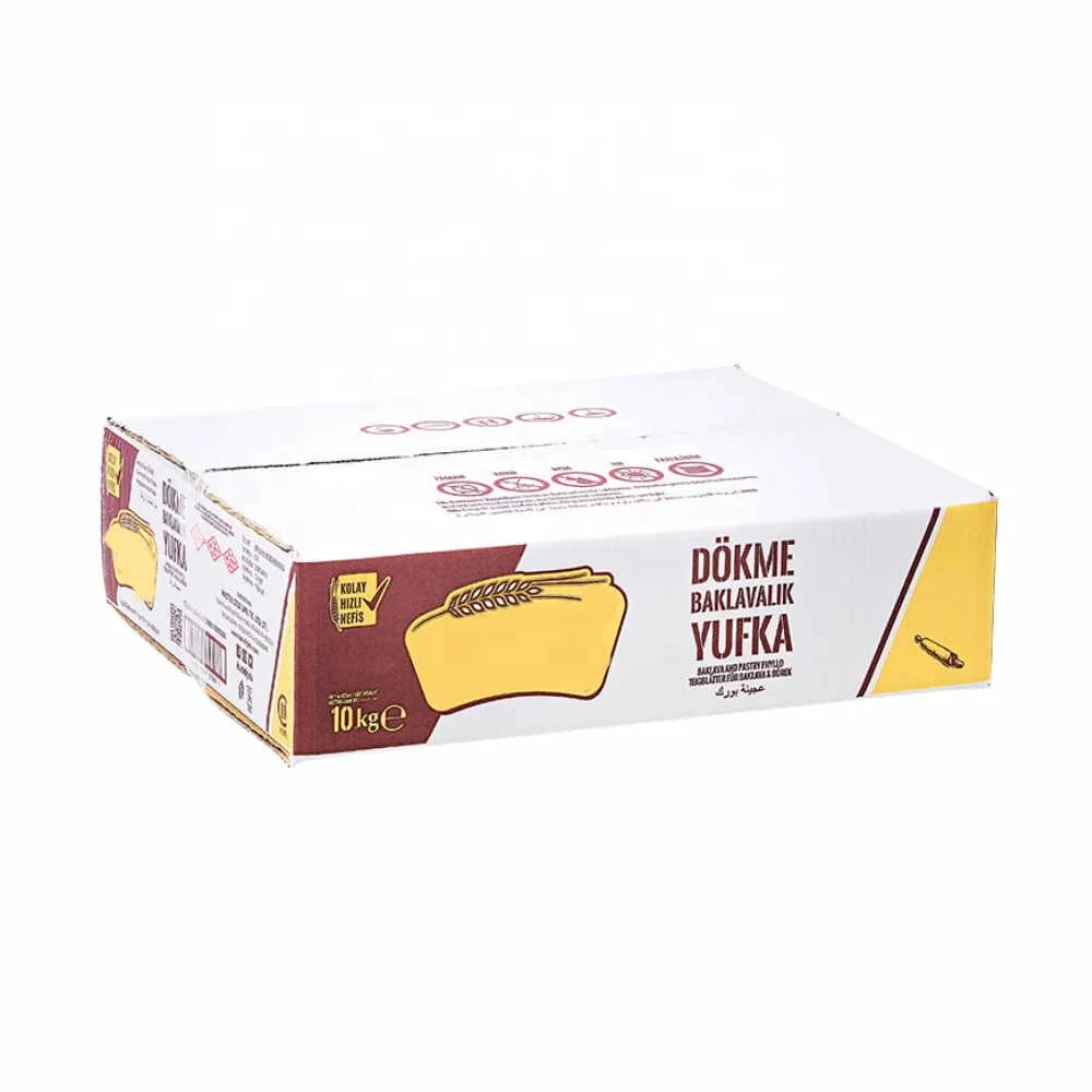 BAKLAVA BULK PHYLLO 10KG FACTORY WHOLESALE Product Delicious Pastery Leaves Baklava Pastry Product Food Categories